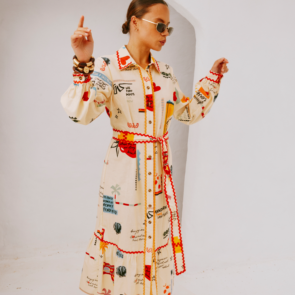 Never Fully Dressed Poema Shirt Dress
